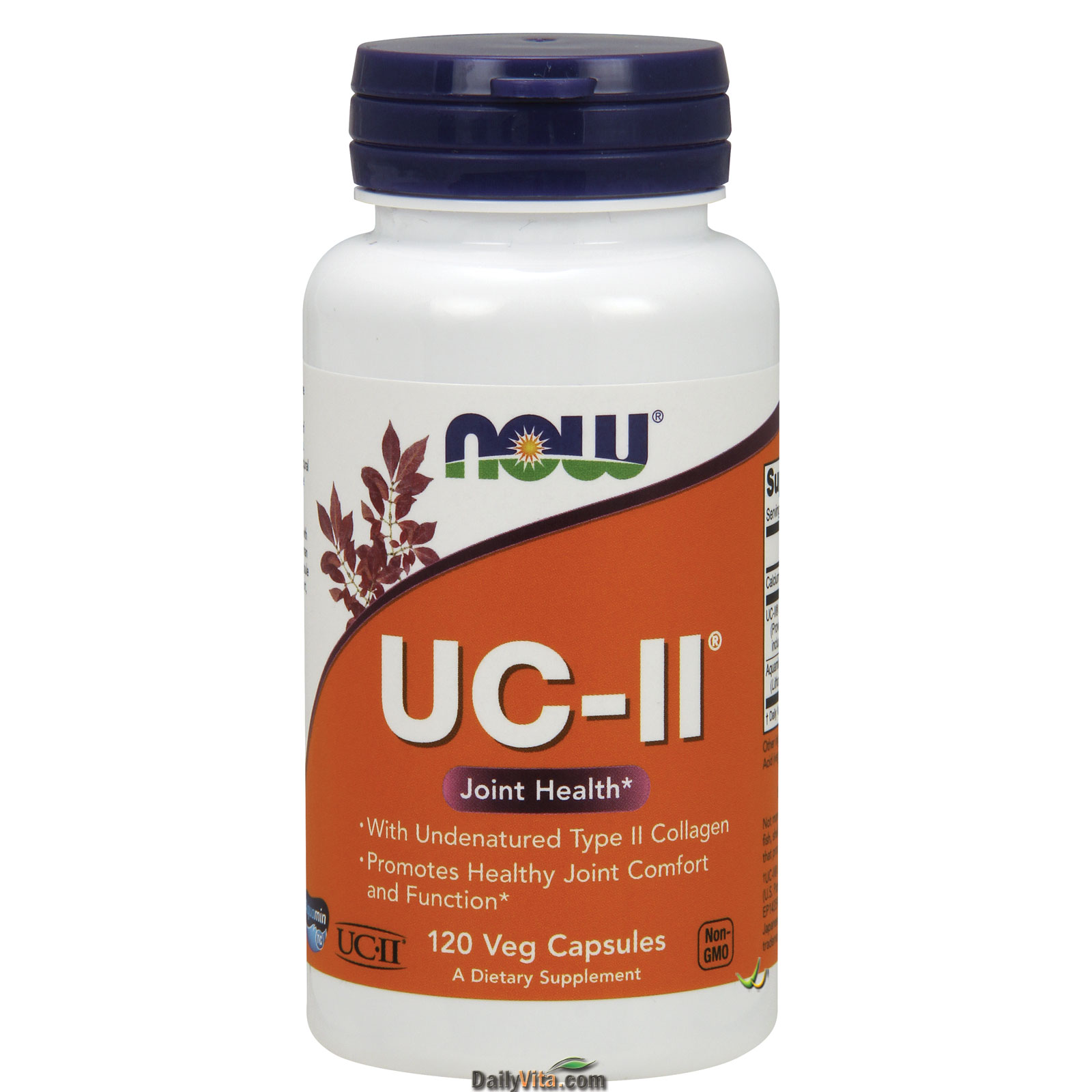 NOW® UC-II Collagen Joint Health - 120 Vcaps®