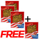 Buy 3 get 1 Free: WOHO American Ginseng #121.4 Prong Large 4oz. Box
